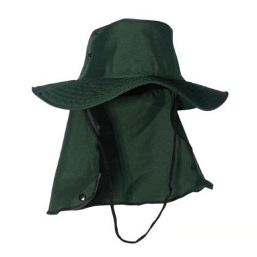 Imagem de Chapéu Australiano Pescador Boné de praia Pesca Proteção Solar Pescoço