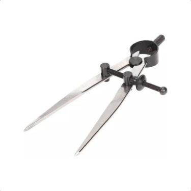 Imagem de Compasso De Ponta Reta 8 Polegadas Eda Aço Carbono