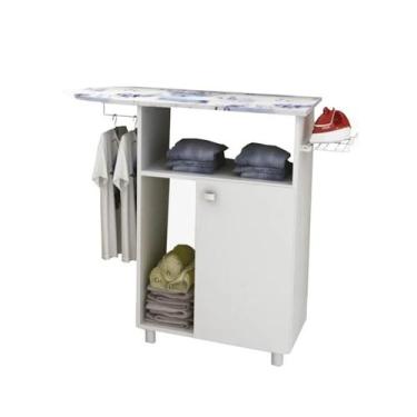 Imagem de Tabua de Passar Roupa 1 Porta TP3010 Branco Tecno Mobili, Branco