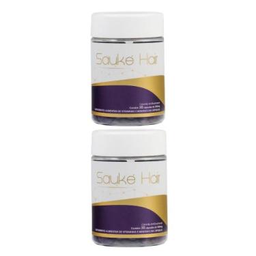 Imagem de Sauké Hair Suplemente Seus Cabelos Com O Melhor 60 uni - Sauke Beauty