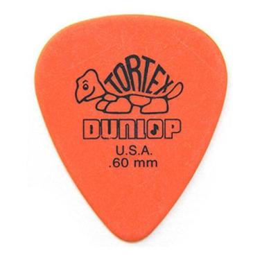 Imagem de Palheta Tortex 0,60 Mm Dunlop Laranja