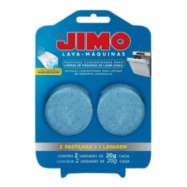 Imagem de Kit 4 Limpa Máquinas De Lavar Louças Jimo Pastilhas 20g C/2