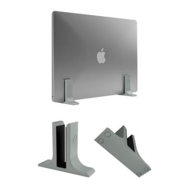 Imagem de Suporte Notebook: Fechado Apoio de mesa - Signmaq, Cinza