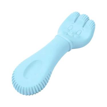 Imagem de Mordedor Garfofinho Macio Bebê Gengiva Brinquedo Confortável Com Textu