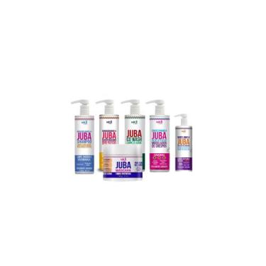 Imagem de Kit Widi Juba Condicionador, Shampoo, Máscara, Co Wash, Encrespando, G