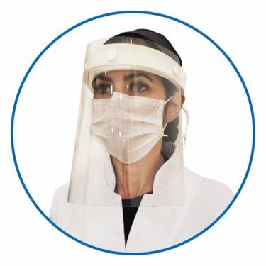 Imagem de Máscara respiratória face shield medforma 5un - KELOGEL