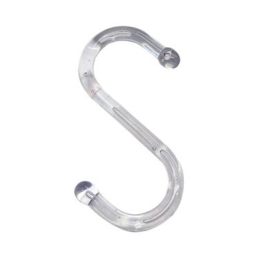 Imagem de Cabide Gancho S Acrílico para calça jeans - 10 Peças - TRIPLO-S