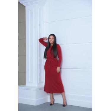 Imagem de Conjunto De Saia e Blusa - Vilma Valentti, Terra cota, GG