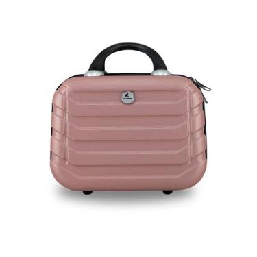 Imagem de Necessaire De Viagem Feita Em ABS Rígido Organizador Interno - Allabar