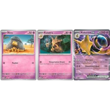 Imagem de Alakazam ex 065/165 - Pokemon 151 - Double Rare - Evolution 3 Card Set - Kadabra Abra