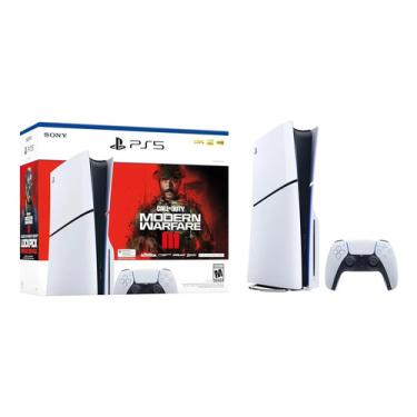 Imagem de Sony Playstation 5 Slim 1tb Call Of Duty: Modern Warfare Iii Bundle  Cor Branco 2023 PlayStation 5