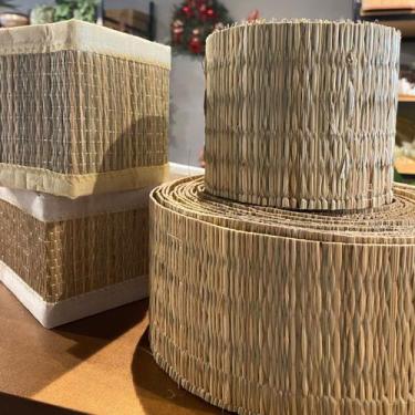 Imagem de Junco Natural para Chinelo, Artesanato, Decoração, Caixas 2mt x 10cm -