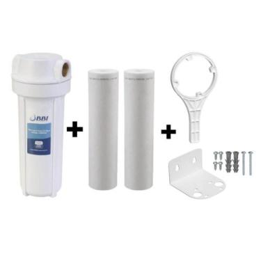 Imagem de Filtro Para Caixa D'água Poe Bbi + 2 Refis + Chave + Suporte
