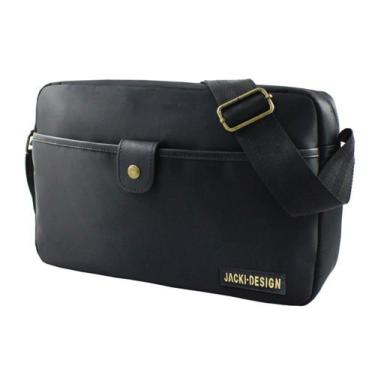 Imagem de Bolsa Masculina Transversal For Men Jacki Design Preto