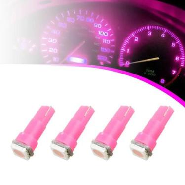 Imagem de Kit 10 Lâmpadas Led Pinguinho T5 1 Led Painel Carro Moto - Lagos Impor