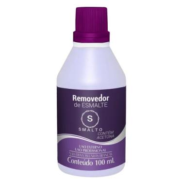 Imagem de Removedor esmalte c/100ml a base de acetona smalto