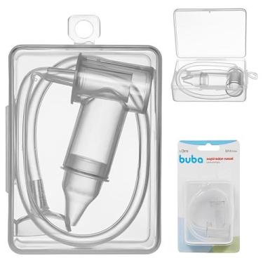 Imagem de Aspirador Nasal Transparente Com Sucção  Ótimo Para Nariz Entupido Beb