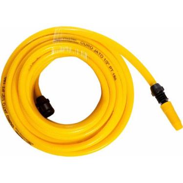 Imagem de JOGO MANGUEIRA JARDIM - OURO JATO PT180 c/ engate rápido e esguicho - 