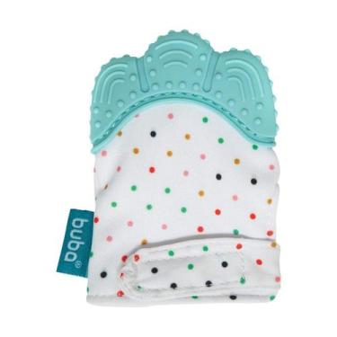 Imagem de Luvinha Mordedor Massageador de Gengiva para Bebe Silicone - Buba,  Az
