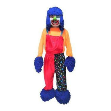 Imagem de Fantasia Palhaço Completa,fibra,mascote,trenzinho Da Alegria - Palhaça