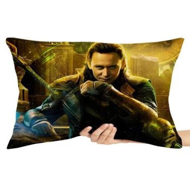 Imagem de Capa Travesseiro fronha com ziper 50x70  Loki tesseract - Empório Dutr