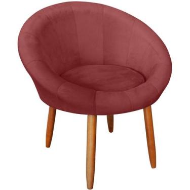 Imagem de Poltrona Roma para Sala de Espera Decorativa Cadeira Estofada Resisten