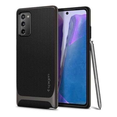 Imagem de Capa Proteção Spigen Galaxy Note 20 Neo Hybrid Gunmetal