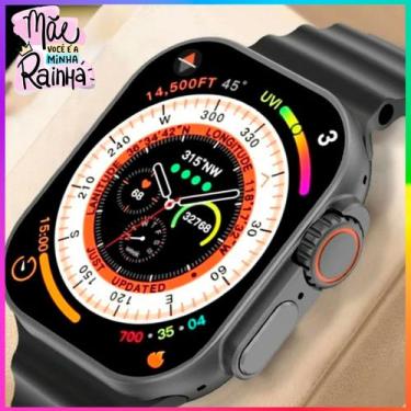 Imagem de Relógio Inteligente Presente Super Mãe Smart watch Ultra 9 Troca Foto 