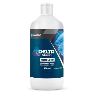 Imagem de Anticloro Delta Clean 1000ml - Condicionador de Água para Aquário - ZB