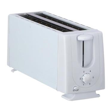 Imagem de YWJLQH Torradeira elétrica máquina de waffle 4 fatias aquecimento rápido eua adaptador sanduíche fabricante cozimento pão para lanches massa folhada