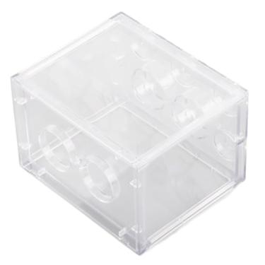 Imagem de Mini Eco Fish Tank - Caixa Betta Transparente Com Plantas Aquáticas - Pequeno Aquário Criativo para Peixes Betta e Invertebrados - Alta Clareza - Disponível Em Transparente,