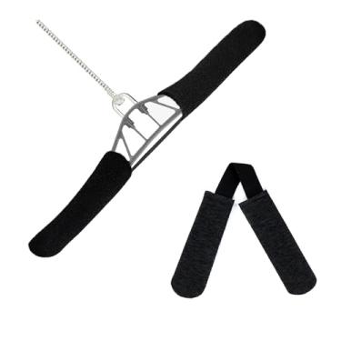 Imagem de Capa universal de alça de remo para máquinas de remo internas - as meias protegem as mãos e absorvem o suor - Compatível com remadores Concept 2, Hydrow, Nordictrac, Sunny, Indoor (e mais)