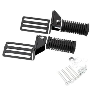 Imagem de JicSuXi Pedal de bicicleta elétrica, apoio para os pés dobrável, modificação multiuso, antiderrapante, para bicicleta elétrica