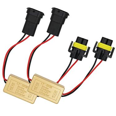 Imagem de YSY 2 peças LF-300B Flash Strobe Controller Box Módulo intermitente contínuo H8 H9 H11 soquete para farol de neblina de LED (H8 H9 H11)