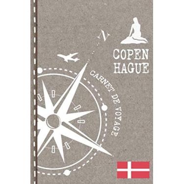 Imagem de Copenhague Carnet de Voyage: Cahier de Voyageurs Dot Grid Pointillé A5 - Dotted Journal de bord pour Ecrir. Livre pour l'écriture, dessiner. Souvenirs d'activités vacances - Notebook á points