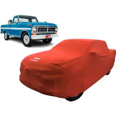 Imagem de Capa Carro Automotiva Camionete Ford F100 Nas Medidas (Vermelho)
