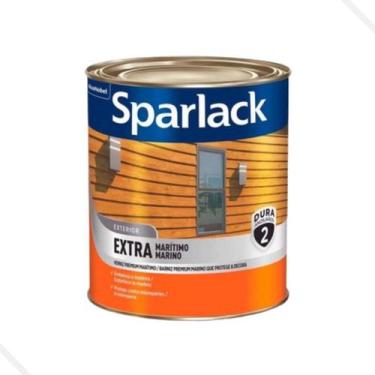 Imagem de Kit Verniz Marítimo Madeira Brilhante Sparlack 900ml + Rolinho Espuma 