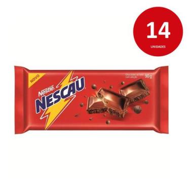 Imagem de Chocolate Nestlé Nescau Barra - 14X90G - Garoto