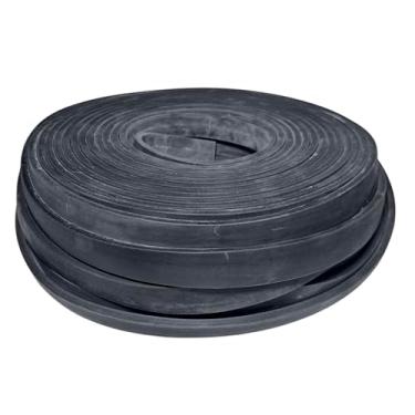 Imagem de Borracha Perfil Esponjoso Vedação 30x8mm Macio - 25 Metros Borrachas Londrina