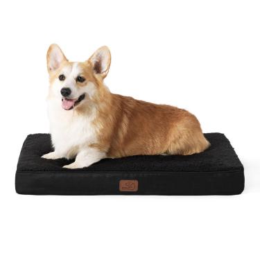 Imagem de Cama de cachorro Bedsure ortopédica impermeável para caixa grande