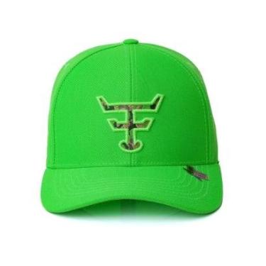 Imagem de Bone Texas Farm - Tf496 - Verde Neon Único-Unissex