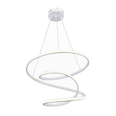 Imagem de Luminária Pendente Led Integrado 41W  Design Moderno M3 Luxo Espiral B