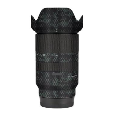 Imagem de Adesivo de lente de câmera antiarranhões para Tamron 28-75 mm F2.8 Di Ill RXD adequado para Sony Mount Camera Coat Wrap película protetora corporal capa protetora F/2.8 28-75 2.8 (verde mamãe)