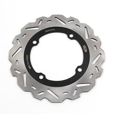 Imagem de 1 peça de rotor de disco de freio traseiro compatível com Honda CB500F CBR500R CB500X 2013-2021, CMX500 REBEL 500 2017-2021, CB650R NEO Sport CAFE 2019-2021, FORZA 750 ABS 2021, motocicleta Peças de
