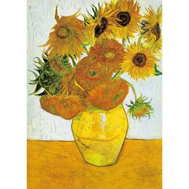 Imagem de 1000 peças quebra-cabeças para adultos girassol por Van Gogh Puzzle 1000 peças