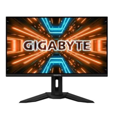 Imagem de Monitor Gamer Gigabyte 32" UHD M32U-SA Ajuste de Altura Inclinação Pivot Frontal Vesa 1ms 144Hz,HDMI,DP,USB,Tipo-C