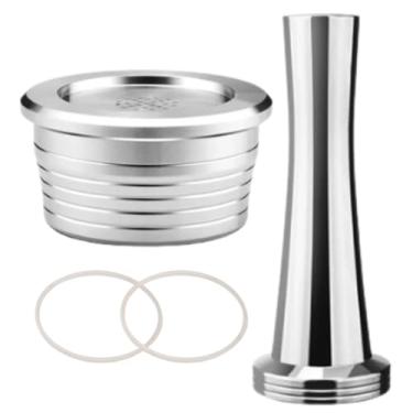Imagem de Cápsula Delta Q Inox Mini Cool Cafe Moído + Tamper, Capsula Para Maquina DELTA Q QUICK - DELTA Q QOOL EVOLUTION (NDIQ7323) - DELTA Q LIP - DELTA Q MINI COOL - DELTA Q MILK QOOL