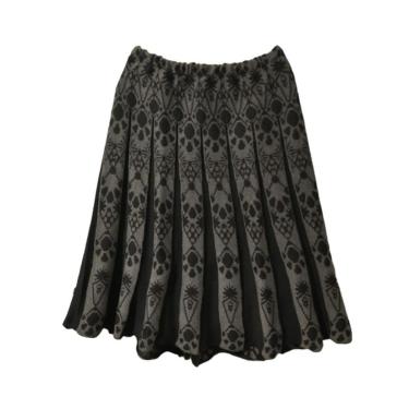 Imagem de Saia Evangelica Midi Gode Lã Tricot Quentinha Ótimo Caimento-Feminino