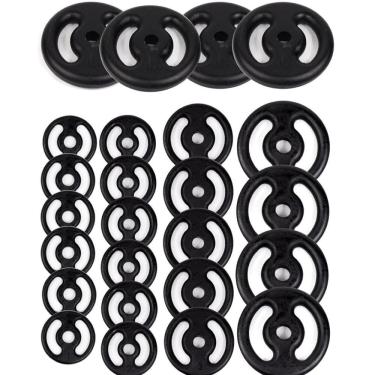 Imagem de Kit Anilhas - 4 Anilhas 01Kg Academia Musculação