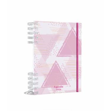 Imagem de Agenda 2024 Empreendedor A5 -  Abstrato Rosa - Gospel Papers